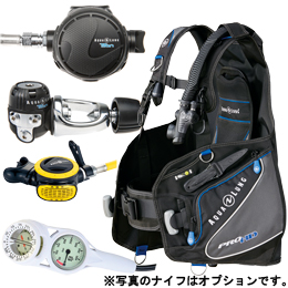 アクアラング プロHD+タイタンクラシック重器材セット