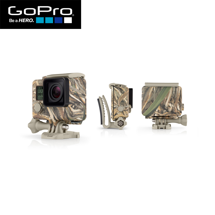 [ GoPro ] AHCSH-002 Camo Housing + QuickClip (Realtree MAX-5) カモフラージュハウジング + Quickclip