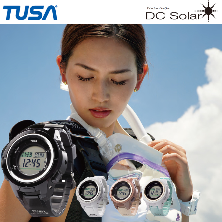 TUSA DC Solar IQ1203ダイブコンピュータ 白 | tradexautomotive.com