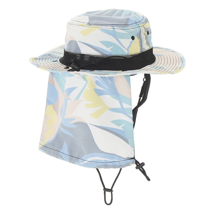 [ QuikSilver ] UV WATER CAMP HAT PRT UPF50+ パッカブル日焼け防止ハット [WBK6]