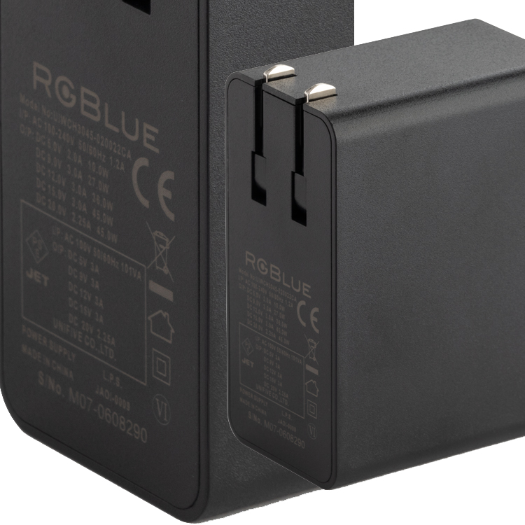 [ アールジーブルー RGBlue ] USB PD対応ACアダプター(re) RGB-PDAC01