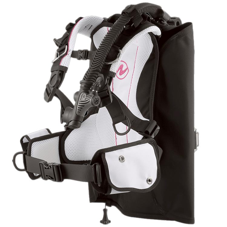 mic21ダイビングショップ[ アクアラング ] AQUALUNG ローグ ROGUE(M WHITE/PINK): 重器材(BCD ・レギュ他)ec.mic21.com