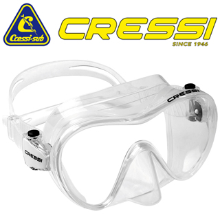 [ クレッシーサブ ] F1 FRAMELESS Mask (エフワン フレームレス) ダイビングマスク