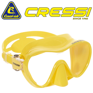 [ クレッシーサブ ] F1 FRAMELESS Mask (エフワン フレームレス) ダイビングマスク