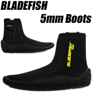 [ BLADEFISH ] ブレードフィッシュ 5mm ブーツ[ ダイビング用ブーツ ]