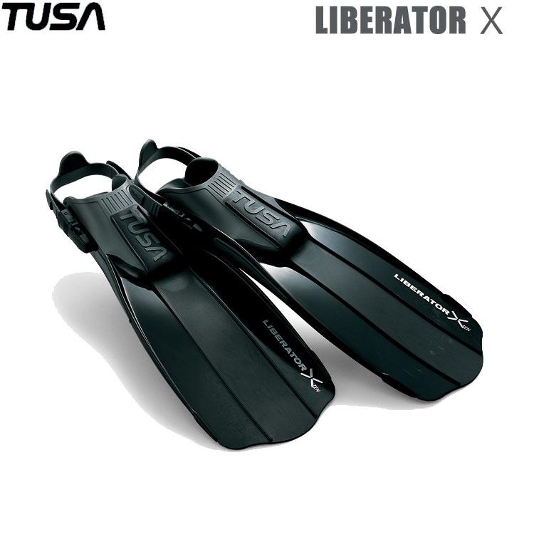 【TUSA】SF5000/SF5500 LIBERATOR X（リブレーターテン) ダイビングフィン BK【ダイビング用フィン】