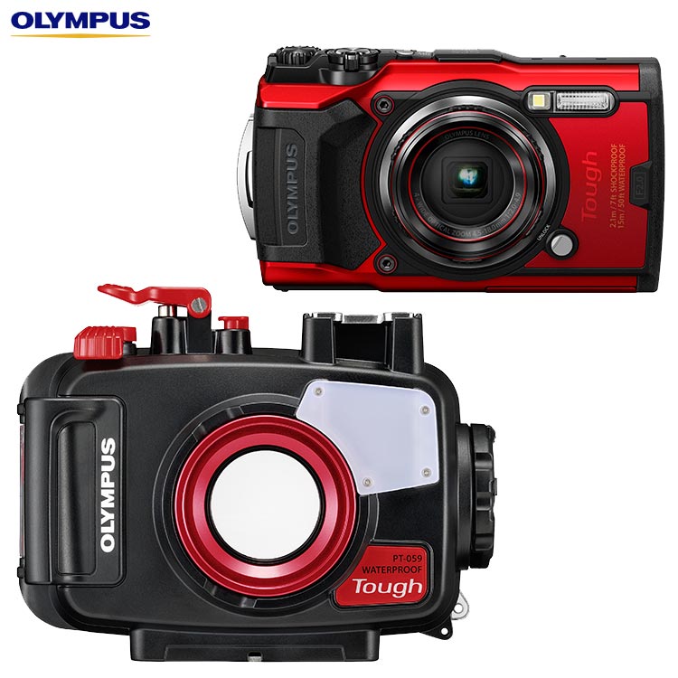 再追加販売 OLYMPUS 水中カメラ ハウジング セット スキューバ