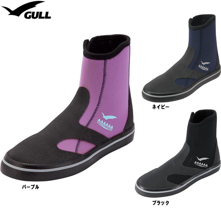 mic21ダイビングショップ[ GULL ] GSブーツ ウィメンズ GA-5644B GS BOOTS GA5644B [ ダイビング用ブーツ  ](21cm ブラック): 軽器材(マスク・フィン他)ec.mic21.com