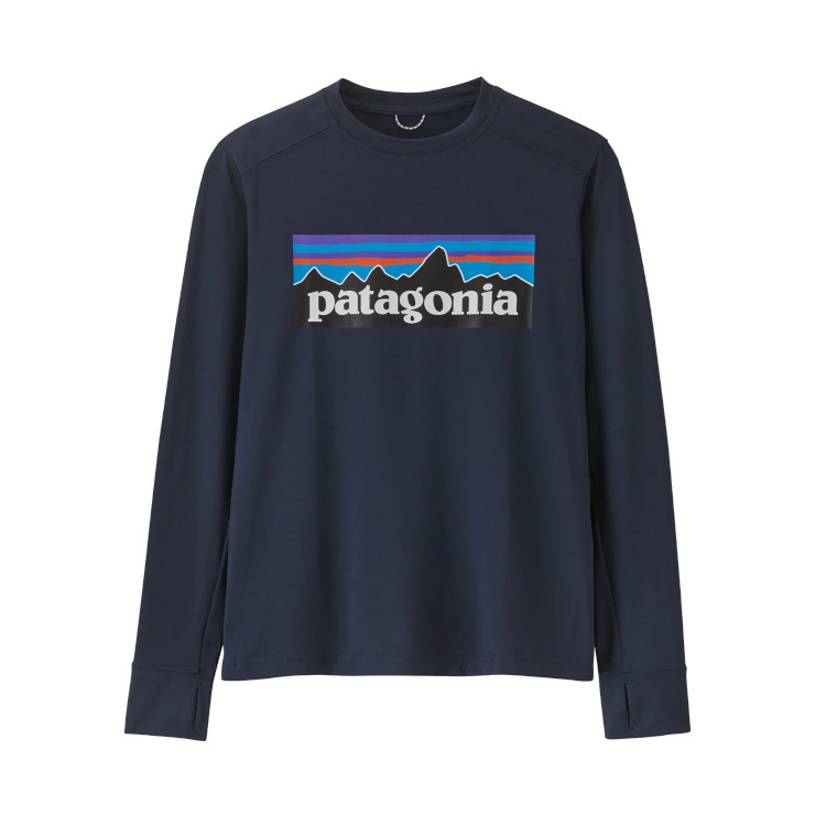 パタゴニア patagonia ロング Tシャツ 限定 星 蛍光 グロー Pataロゴ 