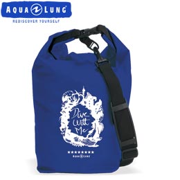[ アクアラング ] WATERPROOF BAG with Shoulder Belt AQUALUNG ウォータープルーフバッグ ショルダーベルト付き[ 防水バッグ ]