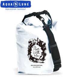 [ アクアラング ] WATERPROOF BAG with Shoulder Belt AQUALUNG ウォータープルーフバッグ ショルダーベルト付き[ 防水バッグ ]