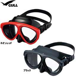 [ GULL ] GM-1031 マンティスブラックシリコン GM1031 MANTIS[ ダイビング用マスク ]