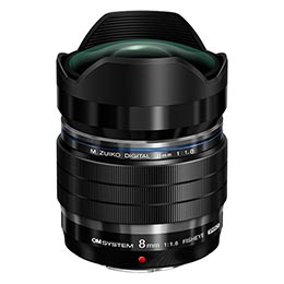 [ OM SYSTEM ] M.ZUIKO DIGITAL ED 8mm F1.8 Fisheye PRO 16mmi35mmZj