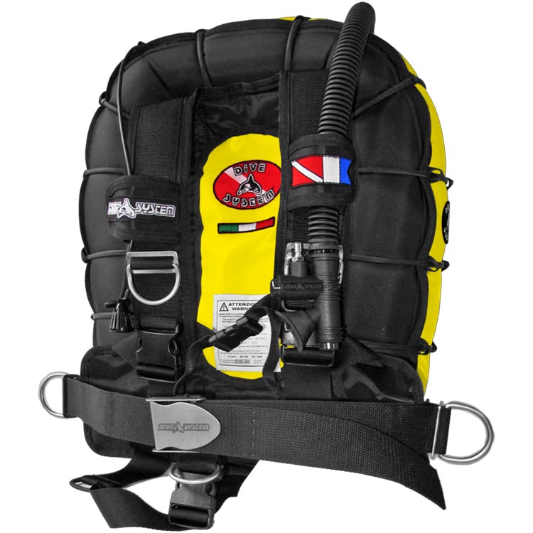 mic21ダイビングショップ[ DIVE SYSTEM ] Key18 X-Net バックフロートBC(S-M イエロー):  重器材(BCD・レギュ他)ec.mic21.com