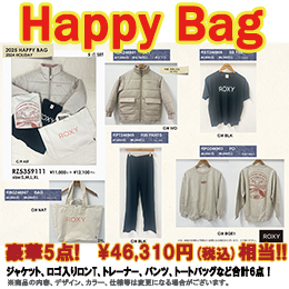 [ ROXY ] 2025 HAPPY BAG fB[X5_Zbg LV[  RZ5359111