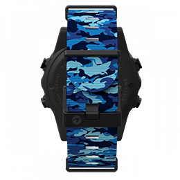 [ SHEARWATER ] Teric iC Xgbv Lbg - Marina Blue Shark Camo-