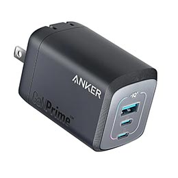 [ Anker ] Prime Wall Charger (100W, 3 ports, GaN) A2343113