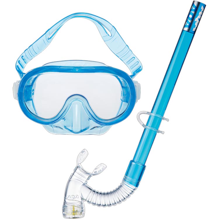 mic21ダイビングショップシュノーケル セット [ AQA ] KZ-9156 Sea-J