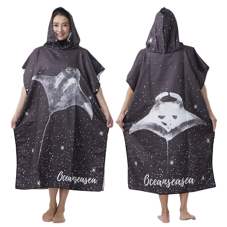 mic21ダイビングショップ[ OCEANSEASEA ] お着替えポンチョ マイクロ