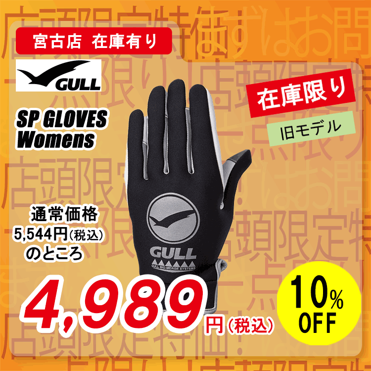 GULL�@SP�O���[�u �E�B�����Y