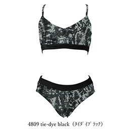 [ MAKA-HOU ] �r�L�j�i�p���c�̓��o�[�V�u���j/ Bikini 20W12 4809 tie-dye black�i �^�C�_�C�u���b�N �j