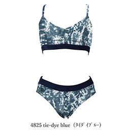 [ MAKA-HOU ] �r�L�j�i�p���c�̓��o�[�V�u���j/ Bikini 20W12 4825 tie-dye blue�i �^�C�_�C�u���[ �j