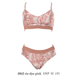 [ MAKA-HOU ] �r�L�j�i�p���c�̓��o�[�V�u���j/ Bikini 20W12 4865 tie-dye pink�i �^�C�_�C�s���N �j