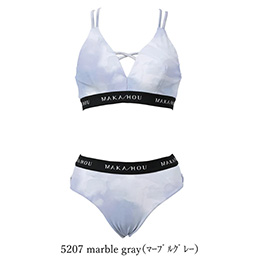[ MAKA-HOU ] �}�[�u���r�L�j / Maeble Bikini 20W14 5207 marble gray�i �}�[�u���O���[ �j