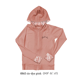 [ MAKA-HOU ] �r�[�`�p�[�J / Beach Park 31W02 4865 tie-dye pink�i �_�C�_�C�s���N �j