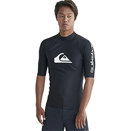 [ QUIKSILVER ] QUIKSILVER �����Y ALL TIME SR �������b�V���K�[�h ���� UV CUT UPF 50+ ���M�����[�t�B�b�g QLY241022