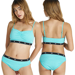 [ ROXY ] ���L�V�[ SURF SOUL JQ BRALET ���� �Z�b�g RSW262003