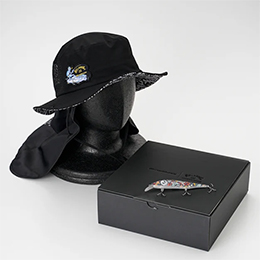 [ BILLABONG ] �r���{�� �����Y �yMEGABASS×BILLABONG�z MEGABASS UTILITY HAT �n�b�g BG01A984