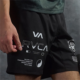[ RVCA ] SPORT �����Y SPIRIT ALL OVER SPORTS SHORTS �V���[�g�p���c BG04A606
