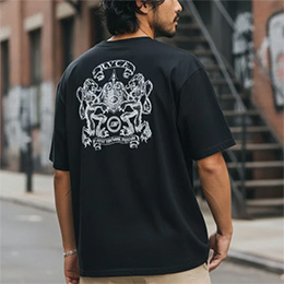[ RVCA ] �����Y LIONS GATE SFST �T�[�tT�V���c BG04A855
