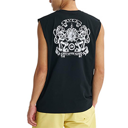 [ RVCA ] �����Y�@LIONS GATE SFTT �������p ���b�V���K�[�h �^���N�g�b�v �T�[�t�^���N BG04A861