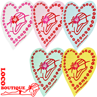 [ LOCO BOUTIQUE ] ロコブティック MKT00260 SWEET HEART GIRL TOWEL スイートハートガールタオル
