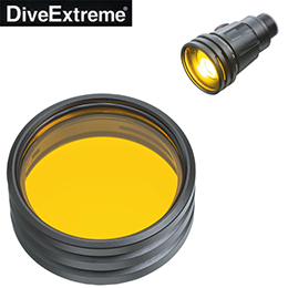 [ DiveExtreme ] DEオレンジフィルター (LEDダイブライト DL1001用)