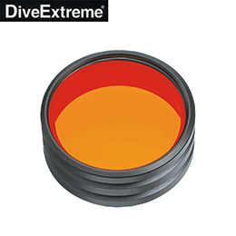 [ DiveExtreme ] DEレッドフィルター (LEDダイブライト DL1001用)