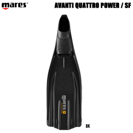 [ マレス ] アヴァンティ クワトロ パワー / SF mares AVANTI QUATTRO POWER /SF BK 420404-SF[ ダイビング用フルフットフィン ]