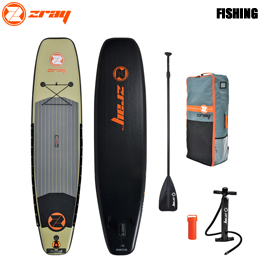 [ zray ] ジーレイ フィッシング サップ セット FISHING SUP インフレータブル スタンドアップパドルボード FS7-27379 (L.Green)