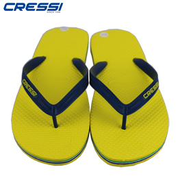 [クレッシーサブ ] CRESSI Beach Flip Flops ビーチ サンダル Yellow/Navy