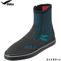[ GULL ] GSブーツ2 ウィメンズ Limited Edition GA-5645 GS BOOTS 2 ドットグリーン[ ダイビング用ブーツ ]