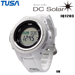 [ TUSA ] ディーシーソーラー IQ1203 DC Solar ソーラー充電式ダイブコンピューター