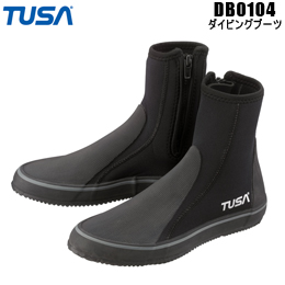 [ TUSA ] DB0104 3mm ダイビングブーツ 22-29cm DB-0104 [ ダイビング用ブーツ ]