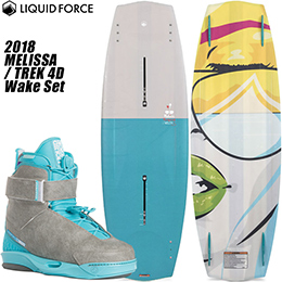 [ Liquid Force ] 2018年モデル MELISSA Wake Set メリッサ ウエイクセット