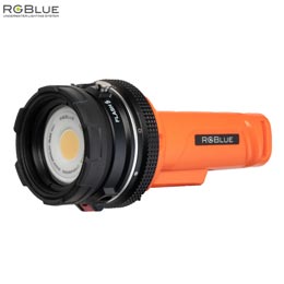 [ RGBlue ] SYSTEM01:re  SUPER-NATURAL COLOR システム01 スーパーナチュラルカラー レスキューオレンジ S01RE-SNC-RO 水中ビデオライト