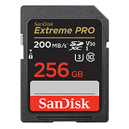 SanDisk (TfBXN) ExtremePRO SDXCJ[h UHS-I 256GB SDSDXXD-256G-GN4IN