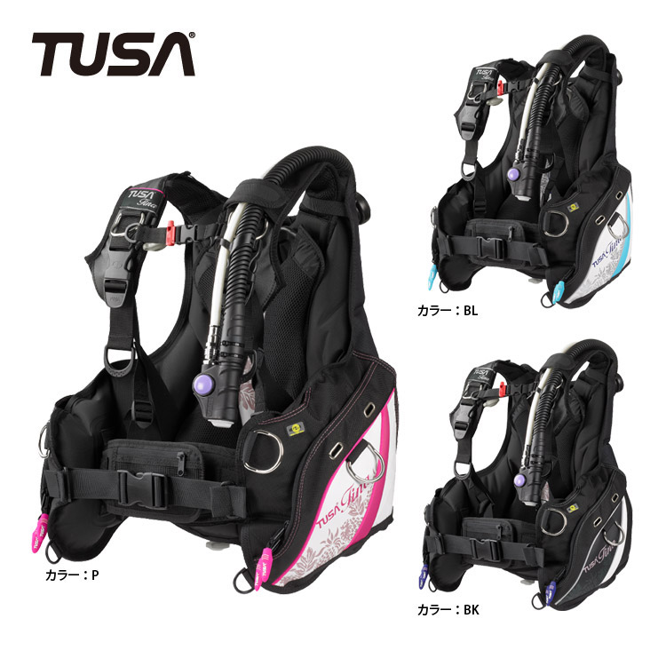 mic21ダイビングショップTUSA BC0402B Tina ティナ BCD 女性用 LADYSec ...